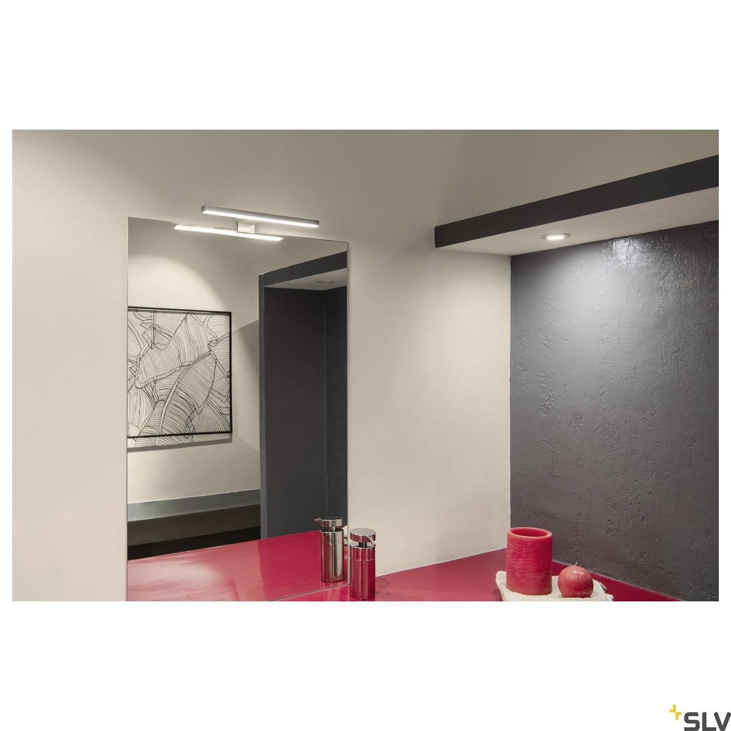 SLV 1001982 NEW TRIA 68 Flush mount light GU10 Aluminium-2