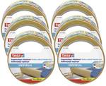 tesa double sided adhesive tape Universal in 6er Pack - versatile adhesive tape for packaging, decoration and carpets or for handicrafts - 6 rolls each 10 m