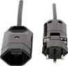 Max Hauri 139644 Current Cable extension Black 3.00 m Shielded