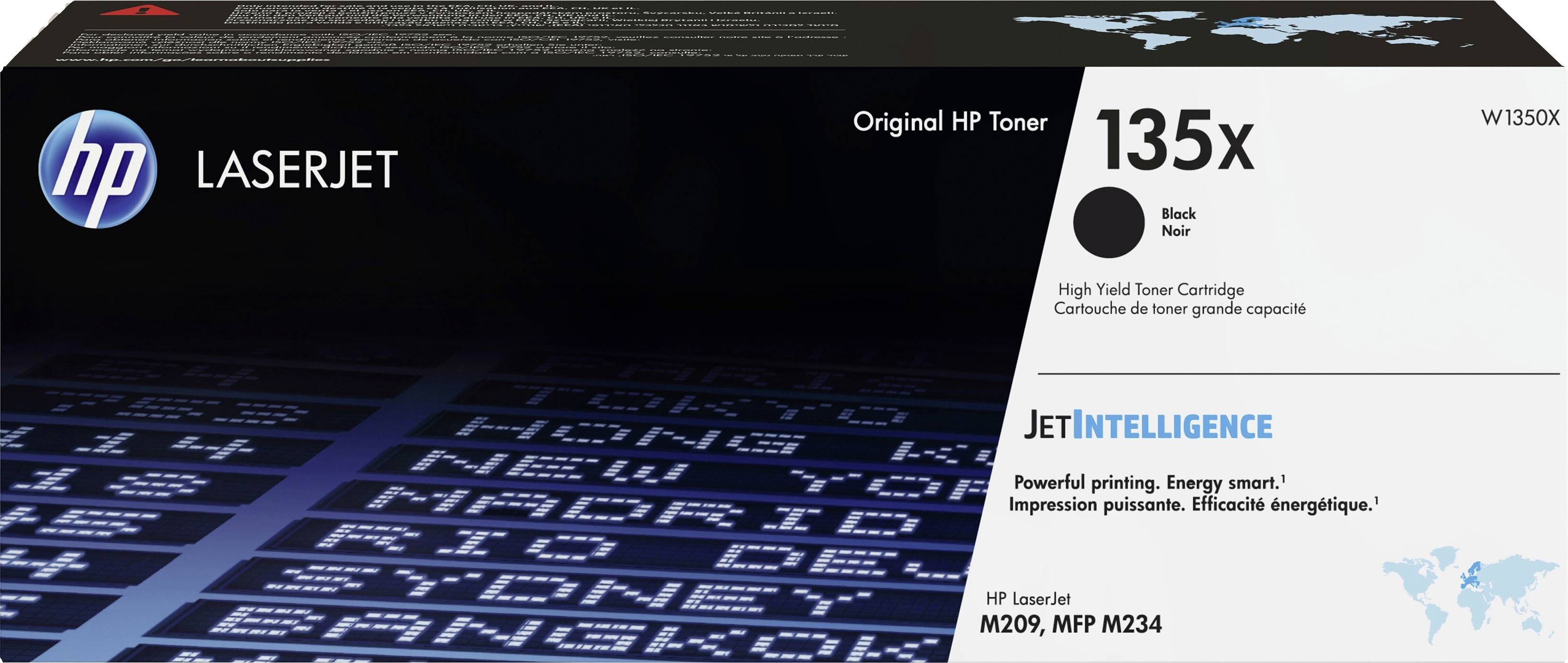 HP Toner 135X Original Black 2400 Sides W1350X