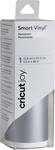 Cricut smart vinyl, permanent adhesive, 13.9x121.9 cm, silver