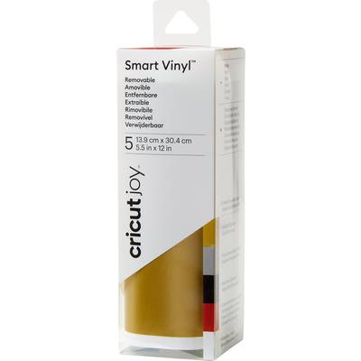 Cricut Joy Smart Vinyl Removable Film  Silver, Gold, Black, Red, White