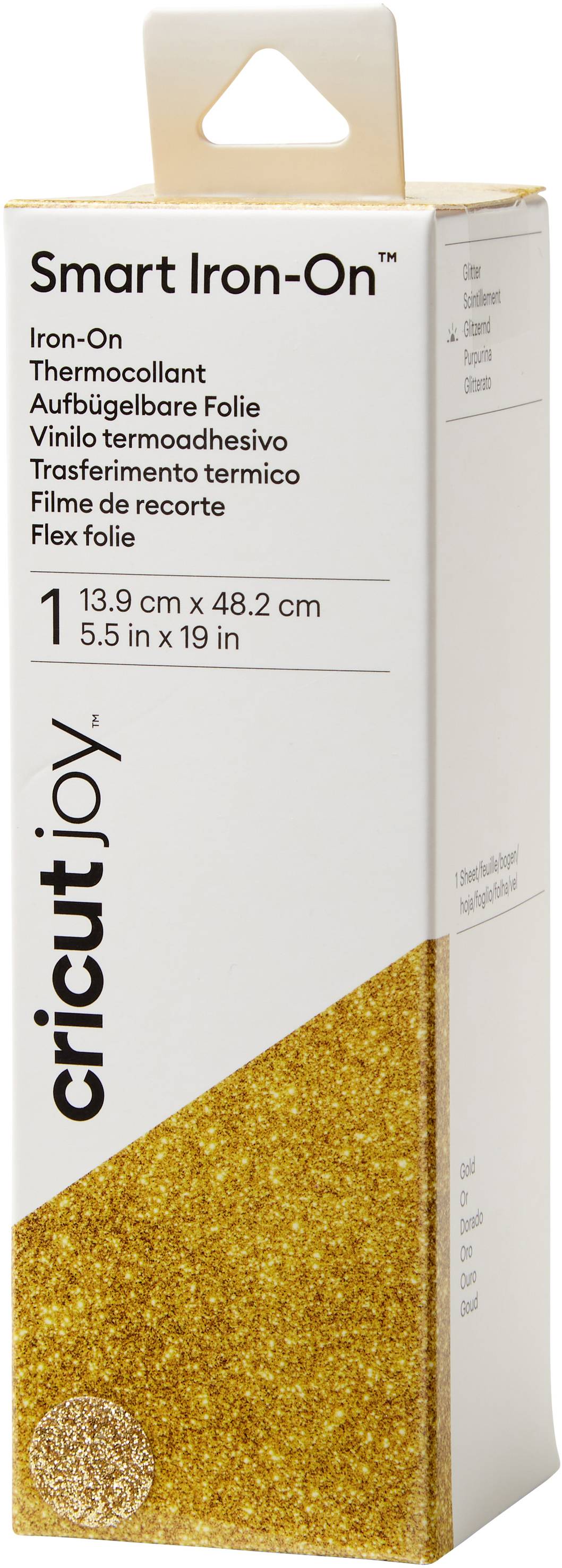 Image of Cricut Joy Smart Iron-On Film Gold