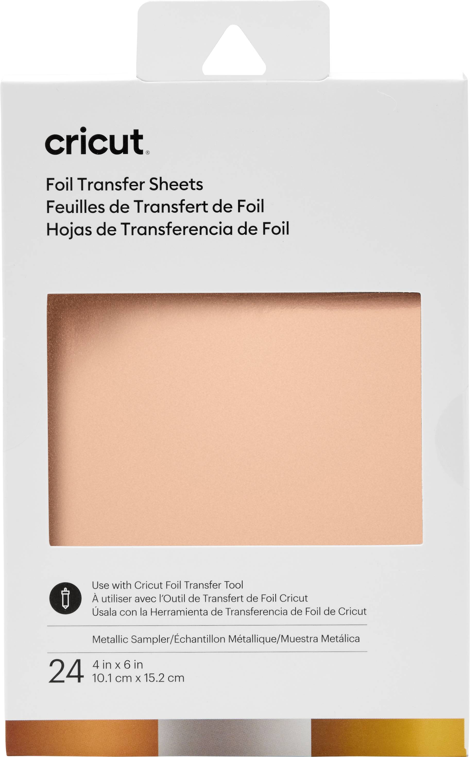 Image of Cricut Transfer Foil Sheets Film Metallic