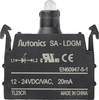 TRU COMPONENTS SA-LDGM LED Green 12 V, 24 V 1 pc(s)