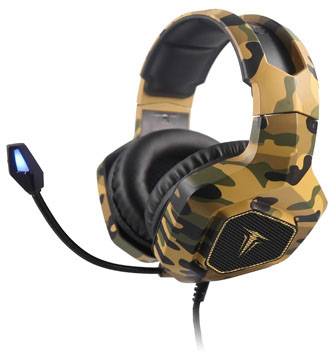 Berserker Gaming ARMY THOR Over-ear headset Corded (1075100) Stereo Black, Orange, Green Volume control Gaming-4