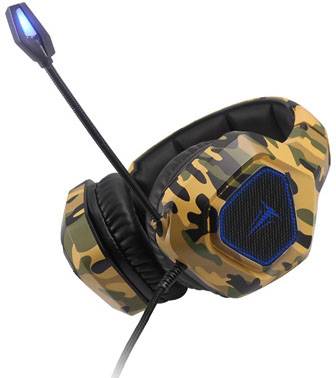 Berserker Gaming ARMY THOR Over-ear headset Corded (1075100) Stereo Black, Orange, Green Volume control Gaming-5