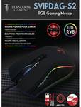 S2 gaming mouse with cable 7Bts 6400DPI