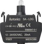 TRU COMPONENTS Singular type LED block / 12 V, 24 V / Green
