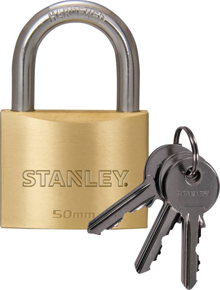 Stanley since 1913 81200 373 401 Padlock 46 mm Red Combination