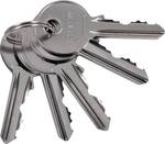 Stanley brass padlock 30 mm, standard bracket, 2 pcs