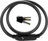 STANLEY S741-161 Steel cable lock + reflective coating Key lock