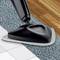 A Vileda steam cleaner effectively cleans various floor surfaces, including carpet, tiles, and wood.