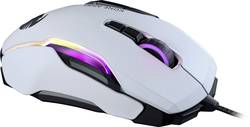 Roccat Kone Aimo Remastered Ergonomic Gaming Mouse Usb Optical White Dpi Backlit Conrad Com