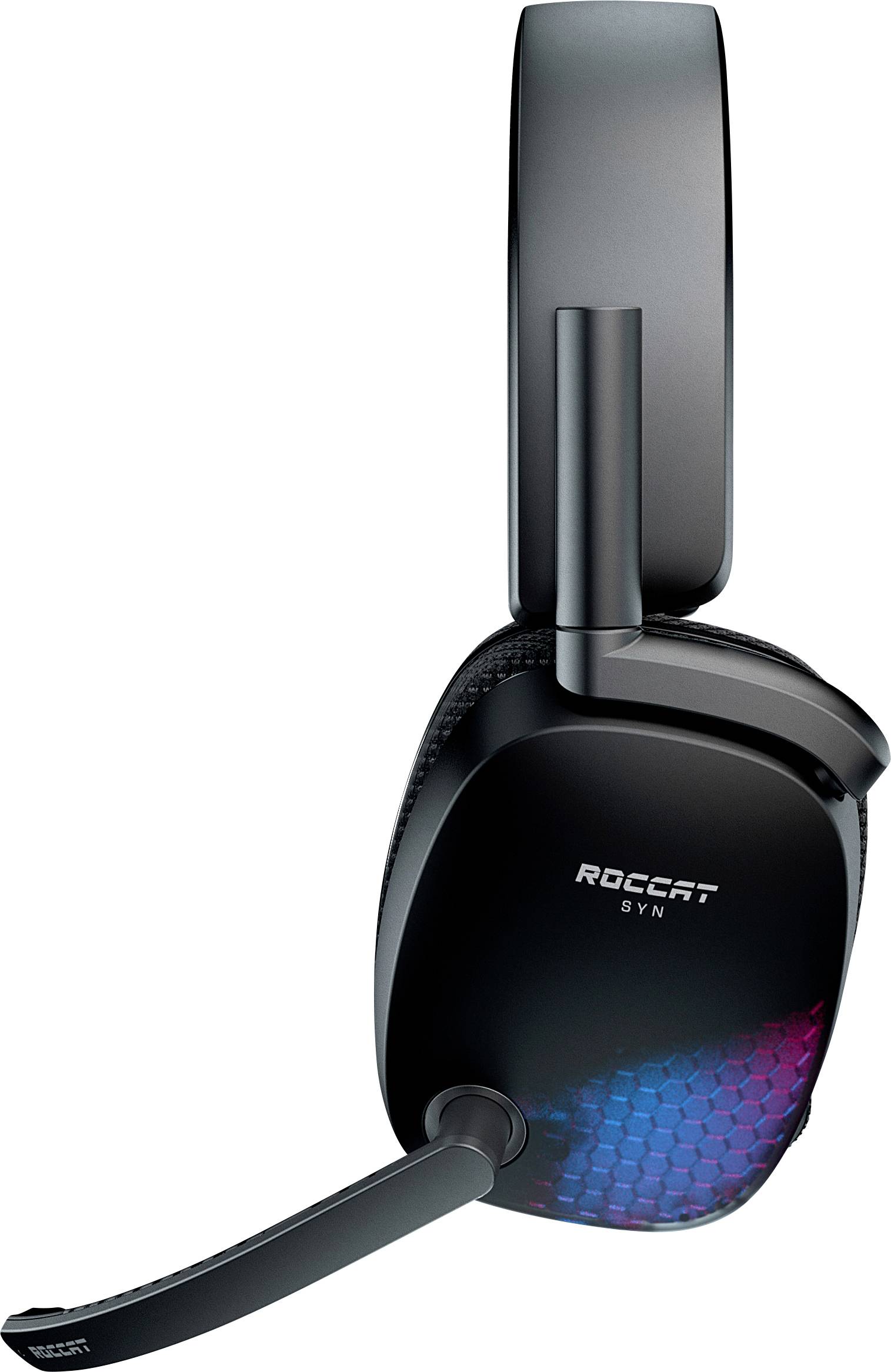 Roccat SYN Pro Air Over-ear headset Bluetooth® (1075101) Stereo Black Volume control Gaming-3