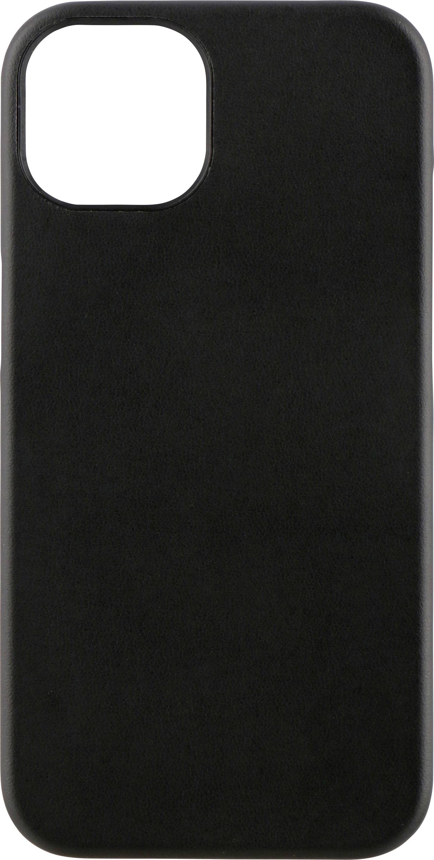 Simple black phone case, suitable for smartphone models with rounded edges, shows no decoration or logo.