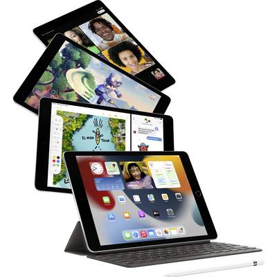Apple iPad 10.2 (9th Gen, 2021) WiFi 64 GB Space Grey 25.9 cm (10.2 inch) 2160 x 1620 Pixel-5