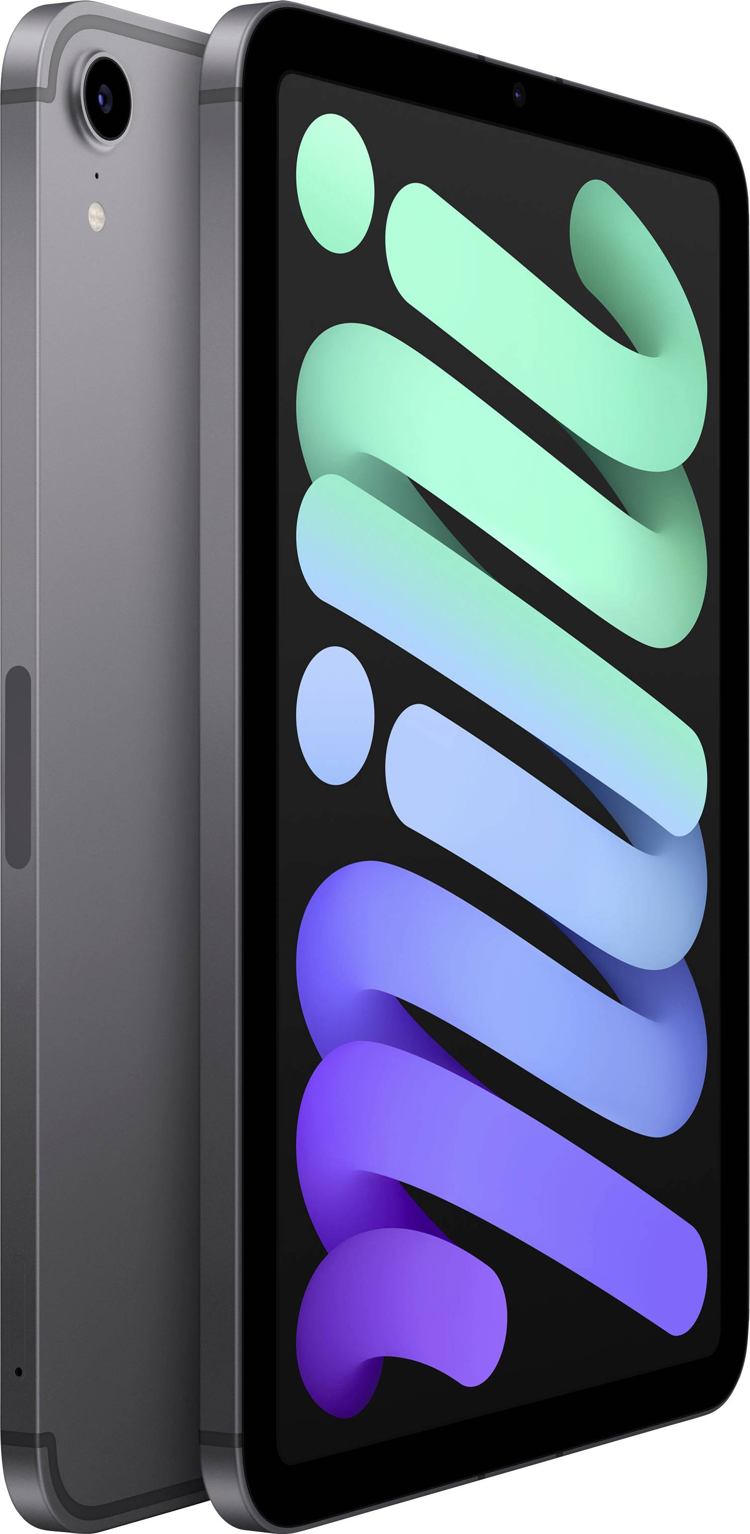 Apple iPad mini 8.3 (6th Gen, 2021) UMTS/3G, LTE/4G, 5G, WiFi 256 GB Space Grey 21.1 cm (8.3 inch) iPadOS 15 2266 x 1488-1