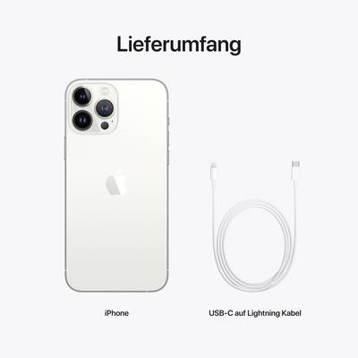 Apple iPhone 13 Pro Max Silver 128 GB 17 cm (6.7 inch)-9