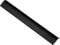 A black, elongated object at a diagonal angle.