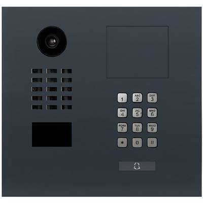   DoorBird  D2101KH    IP video door intercom  LAN  Outdoor panel    Stainless steel, RAL 7016 (semi-gloss)