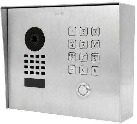 DoorBird D1101KH Classic IP video door intercom LAN Outdoor panel V4A stainless steel (brushed)-0