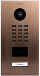 DoorBird D2101V IP video door intercom LAN Outdoor panel V2A stainless steel (brushed), Bronze look