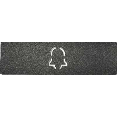 Image of a stylised bell symbol on a structured grey background. Symbol reminiscent of notification functions.