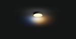 Philips Hue White AMB. Enrave ceiling light S black 1200lm incl. dimmer switch