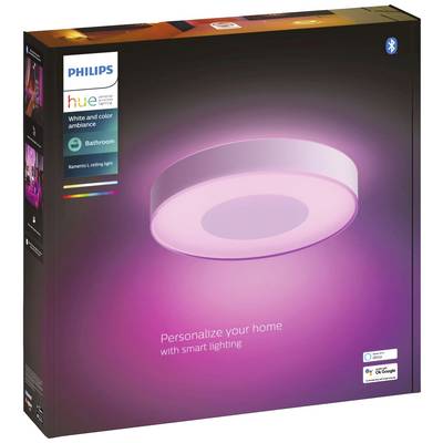 Philips Hue LED ceiling light 4116831P9 Xamento Built-in LED 52.5 W Warm white to cool white-3