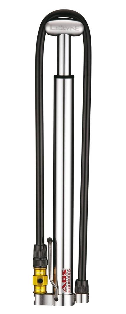 Lezyne 1-MP-MFDR-V2HP Micro Floor Drive HP Mini floor pump Silver-0