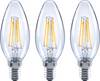 Sygonix SY-4945174 LED (monochrome) EEC E (A - G) E14 Candle shape 4 W = 40 W Warm white (Ø x H) 35 mm x 100 mm 3 pc(s)
