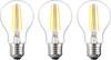 Sygonix SY-4945176 LED (monochrome) EEC E (A - G) E-27 6.5 W = 60 W Warm white (Ø x H) 60 mm x 105 mm Filament, not dimmable 3 pc(s)
