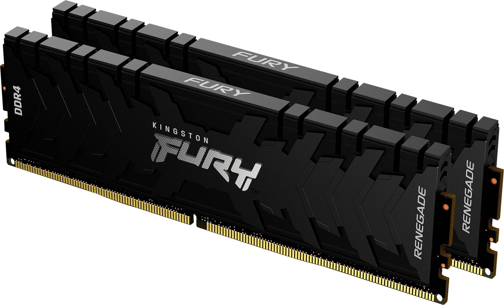 FURY Renegade PC RAM kit DDR4 32 GB 2 x 16 GB 4000 MHz 288-pin DIMM CL19 KF440C19RB1K2/32 | Conrad.com