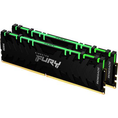 Kingston FURY Renegade RGB PC RAM kit  DDR4 16 GB 2 x 8 GB  3000 MHz 288-pin DIMM CL15 KF430C15RBAK2/16