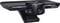 A black Jabra webcam with two lenses and a mounting clip, suitable for video conferences.