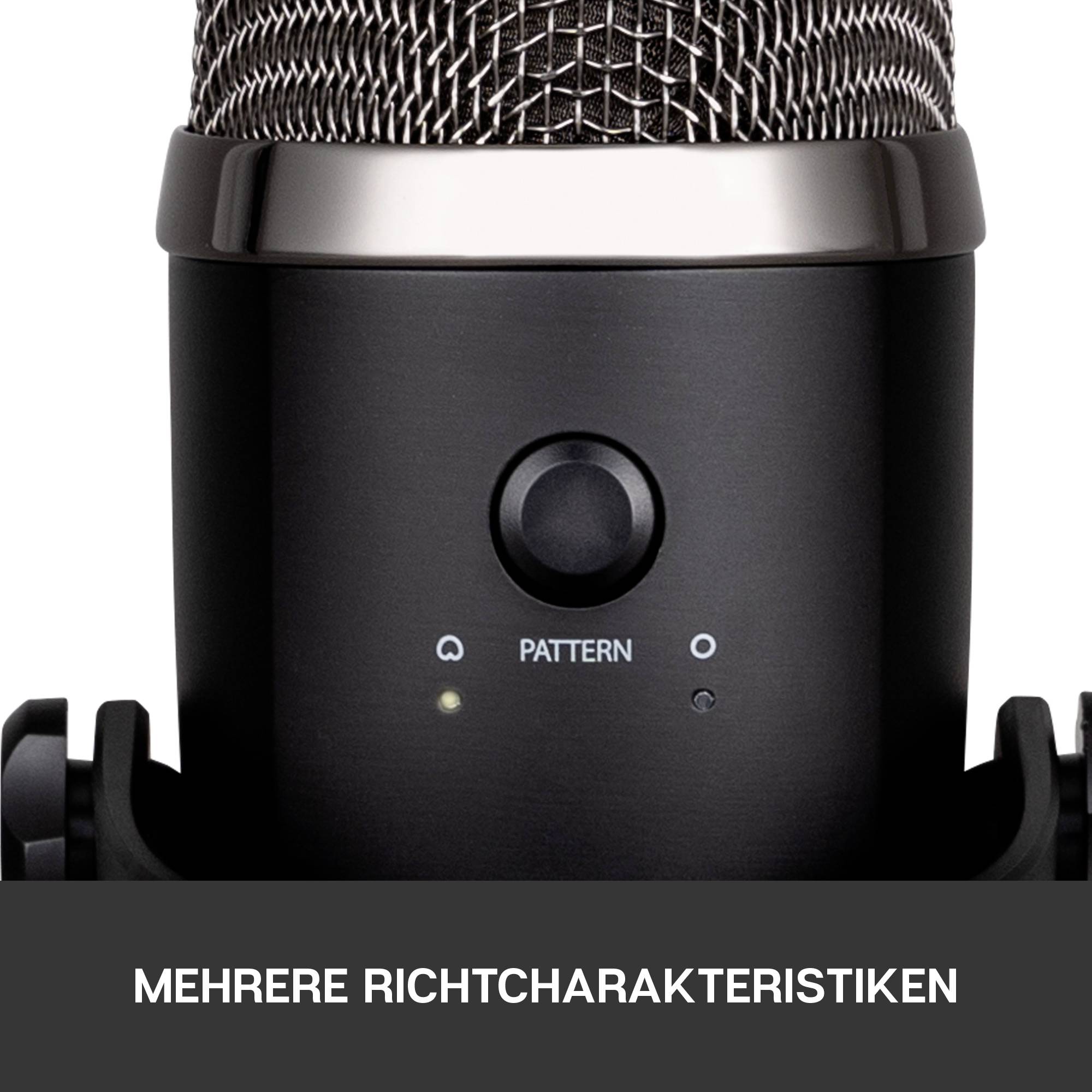 Stand PC microphone Blue Microphones Yeti Nano Transfer type (details):Corded, USB-6
