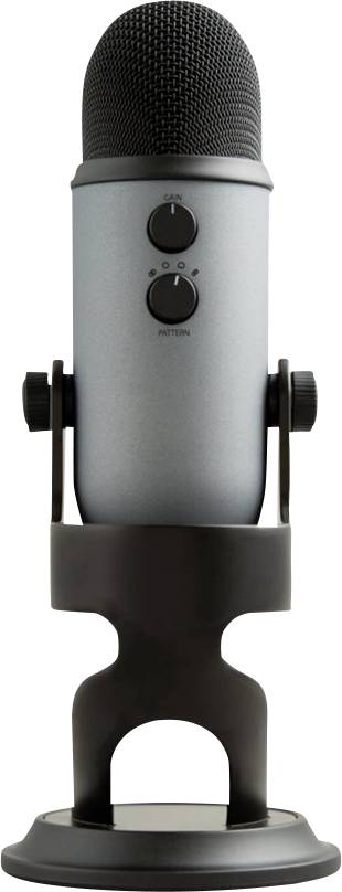 Stand PC microphone Blue Microphones Yeti Transfer type (details):Corded, USB-2