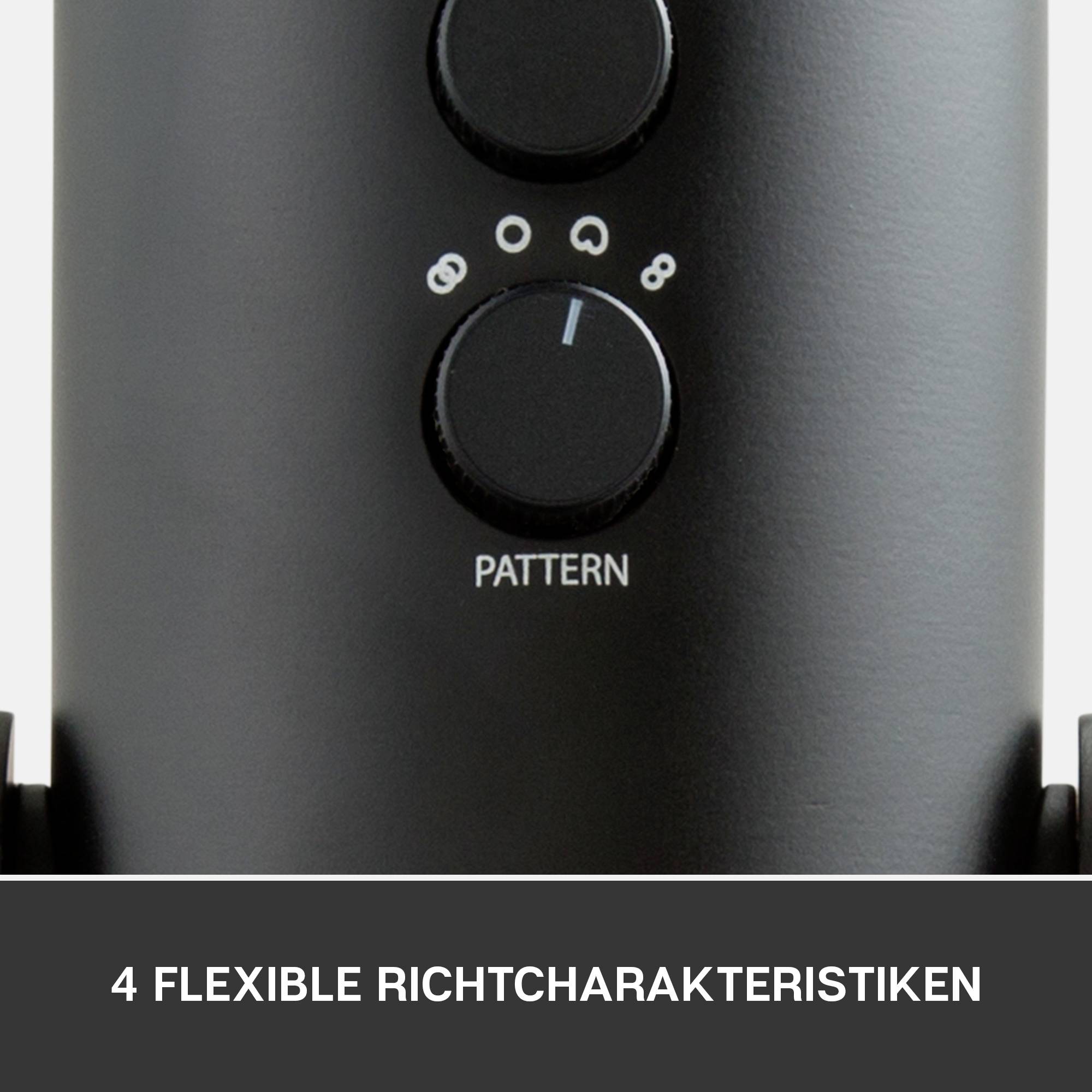 Stand PC microphone Blue Microphones Yeticaster Transfer type (details):Corded, USB-8
