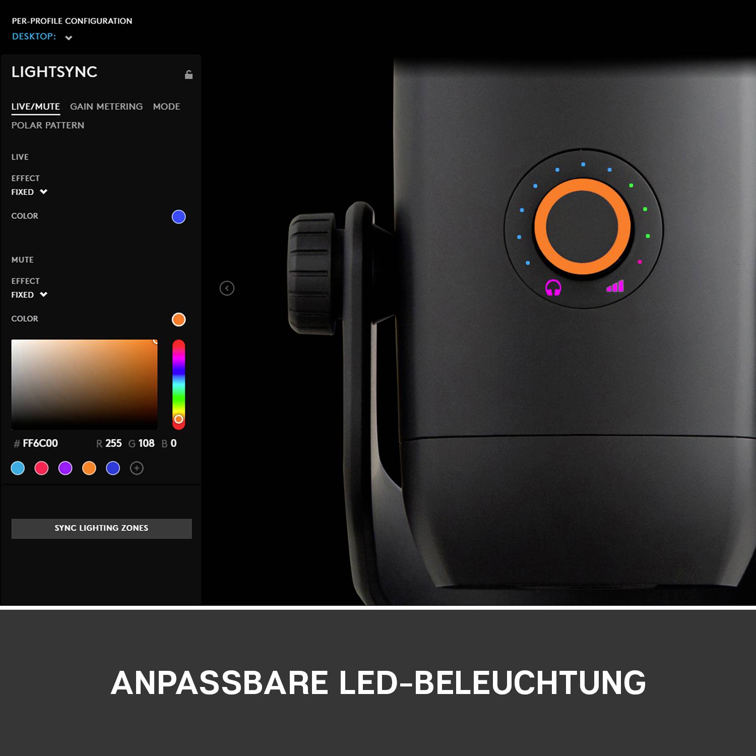 Blue Microphones Yeti X PC microphone Black Corded, USB-9