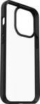 Otterbox React Compatible with (mobile phone): iPhone 13 Pro, Black, Transparent
