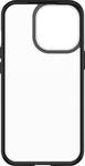 Otterbox React Compatible with (mobile phone): iPhone 13 Pro, Black, Transparent