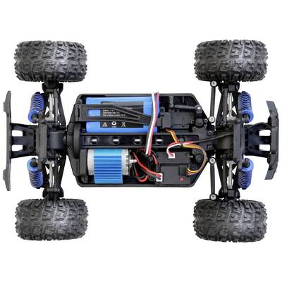 Reely Speedy Black/green Brushed 1:18 RC model car Electric Monster truck 4WD RtR 2,4 GHz Incl. battery and charger-3