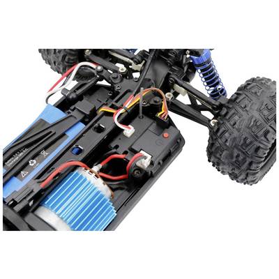 Reely Speedy Black/green Brushed 1:18 RC model car Electric Monster truck 4WD RtR 2,4 GHz Incl. battery and charger-6