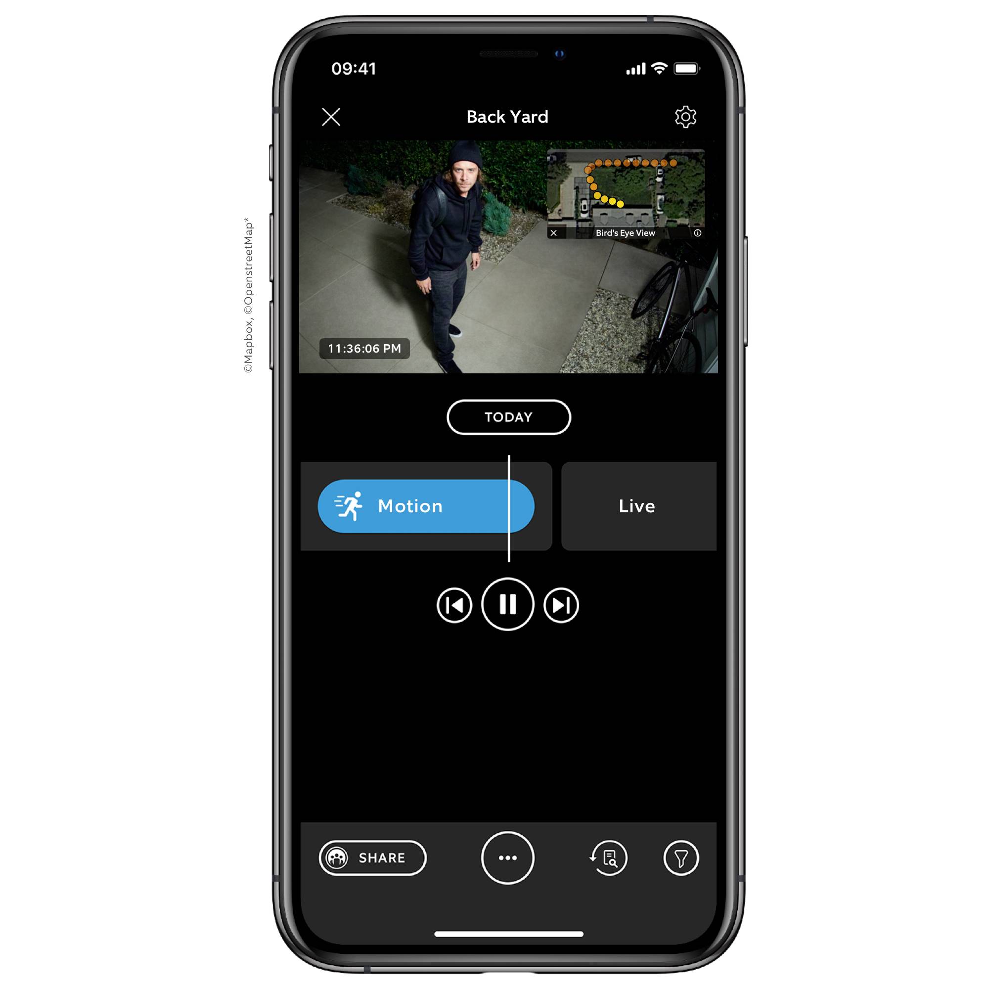 ring Floodlight Cam Wired Pro Black 8SF1E1-BEU0 Wi-Fi IP CCTV camera 1920 x 1080 p-4