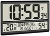 TFA Dostmann 60.4520.01 Radio Wall clock 36 cm x 2.8 cm x 23.5 cm Black Large display