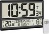 TFA Dostmann 60.4521.01 Radio Wall clock 36 cm x 2.8 cm x 23.5 cm Black Large display