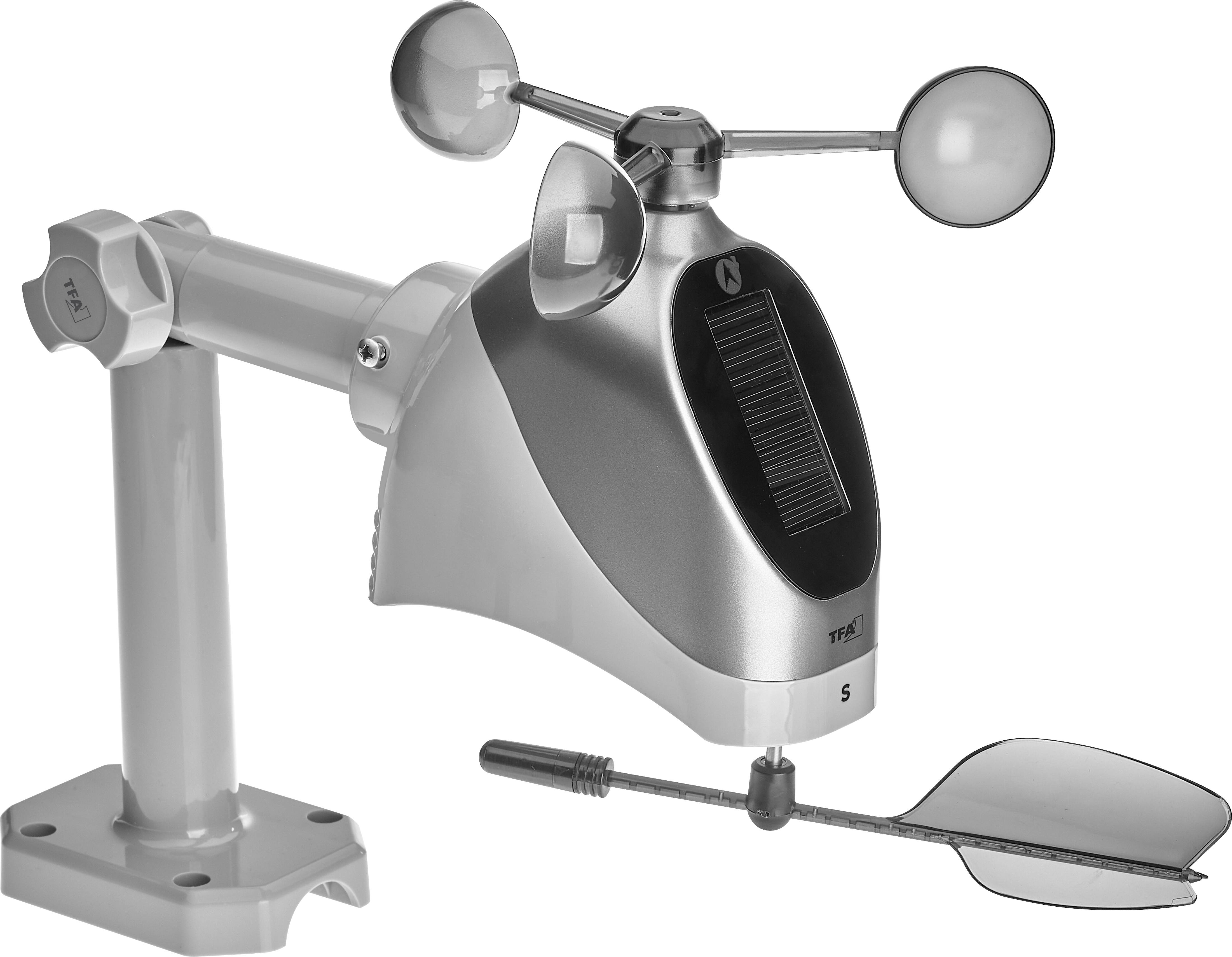 TFA Dostmann 30.3251.10 Ersatz-Windsender mit Solar Anemometer 433 MHz wireless