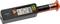 Battery tester shows '1.52V' for an AA battery. Display colour-coded: red (flat), yellow (weak), green (ok), dark green (full).