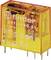 A yellow Finder relay, type 40.61, with electrical specifications of 16A and 250V.